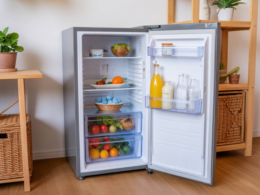 Top 10 des mini réfrigérateurs performants pour studios et petites cuisines
